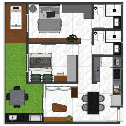 Imagem Apartamento com 3 Quartos à Venda, 76 m² em Bessa - João Pessoa Imagem Apartamento com 3 Quartos à Venda, 76 m² em Bessa - João Pessoa