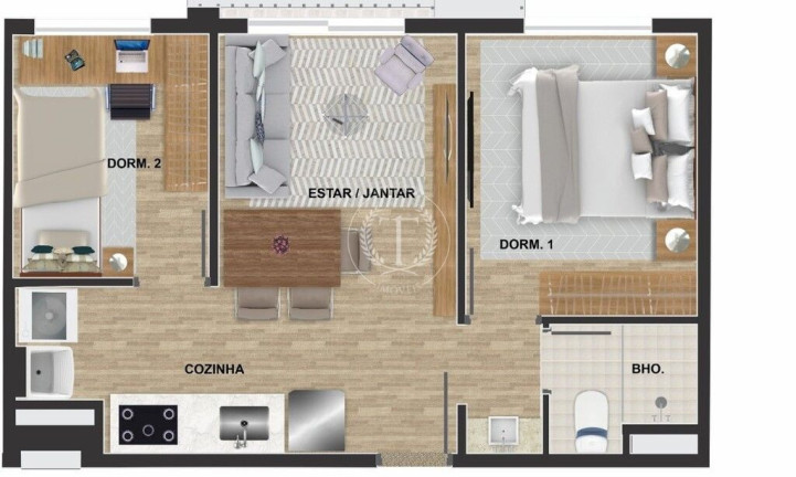 Imagem Apartamento com 2 Quartos à Venda, 33 m² em Tatuapé - São Paulo Imagem Apartamento com 2 Quartos à Venda, 33 m² em Tatuapé - São Paulo