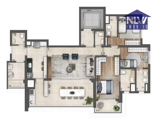 Imagem Apartamento com 3 Quartos à Venda, 132 m² em Butantã - São Paulo Imagem Apartamento com 3 Quartos à Venda, 132 m² em Butantã - São Paulo