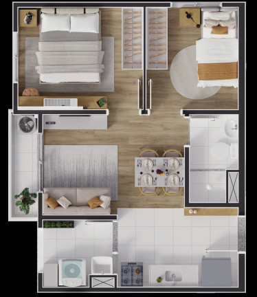 Imagem Apartamento com 2 Quartos à Venda, 39 m² em Capão Redondo - São Paulo Imagem Apartamento com 2 Quartos à Venda, 39 m² em Capão Redondo - São Paulo