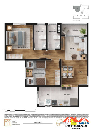Imagem Apartamento com 2 Quartos à Venda, 58 m² em Jardim Das Palmeiras - Sumaré Imagem Apartamento com 2 Quartos à Venda, 58 m² em Jardim Das Palmeiras - Sumaré