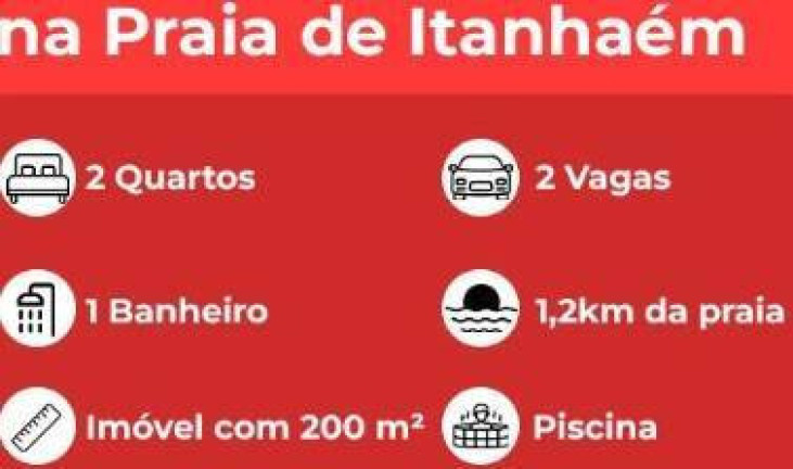 Imagem Casa com 2 Quartos à Venda, 80 m² em Jardim Jamaica - Itanhaém