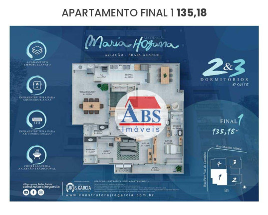 Imagem Apartamento com 2 Quartos à Venda, 94 m² em Aviação - Praia Grande Imagem Apartamento com 2 Quartos à Venda, 94 m² em Aviação - Praia Grande