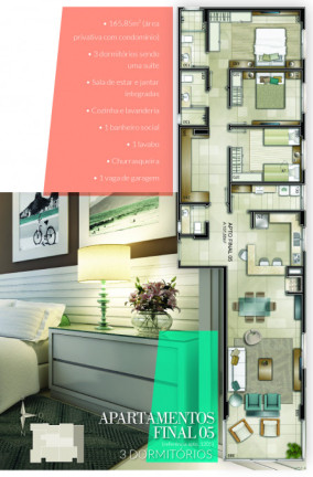 Imagem Apartamento com 2 Quartos à Venda, 97 m² em Centro - Capão Da Canoa Imagem Apartamento com 2 Quartos à Venda, 97 m² em Centro - Capão Da Canoa