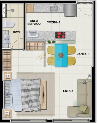 Imagem Apartamento com 2 Quartos à Venda, 54 m² em Pina - Recife