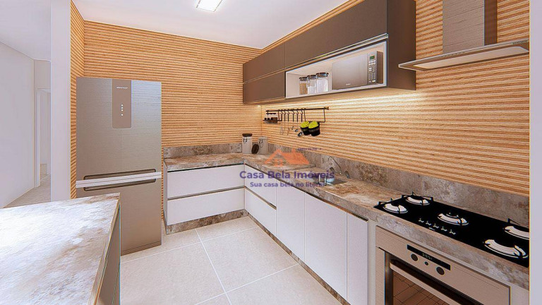 Imagem Apartamento com 3 Quartos à Venda, 132 m² em Canto Do Forte - Praia Grande