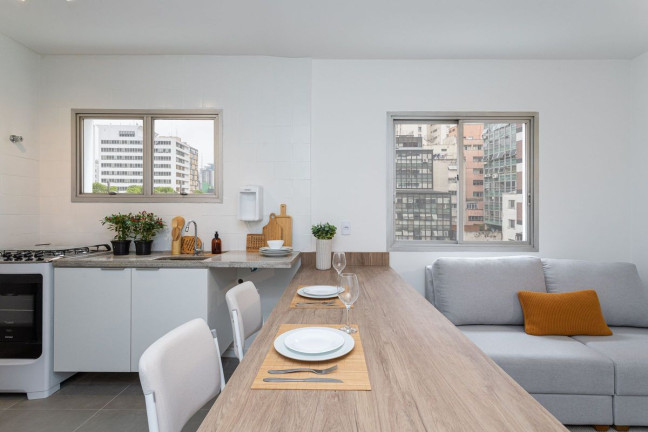 Imagem Apartamento com 1 Quarto para Alugar, 32 m² em Consolação - São Paulo Imagem Apartamento com 1 Quarto para Alugar, 32 m² em Consolação - São Paulo