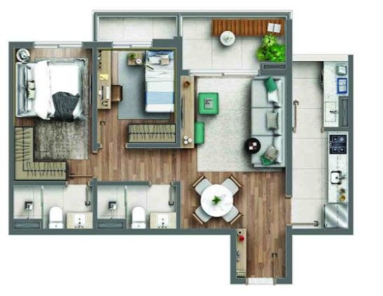 Imagem Apartamento com 2 Quartos à Venda, 68 m² em Butantã - São Paulo Imagem Apartamento com 2 Quartos à Venda, 68 m² em Butantã - São Paulo