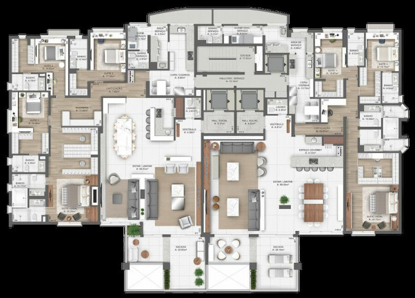 Imagem Apartamento com 3 Quartos à Venda, 320 m² em Bela Vista - Porto Alegre Imagem Apartamento com 3 Quartos à Venda, 320 m² em Bela Vista - Porto Alegre