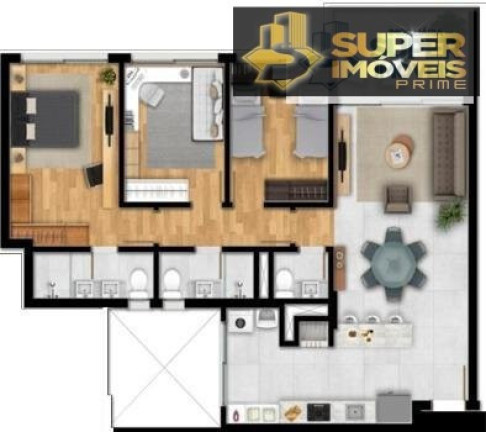 Imagem Apartamento com 3 Quartos à Venda, 186 m² em Centro - Pelotas Imagem Apartamento com 3 Quartos à Venda, 186 m² em Centro - Pelotas