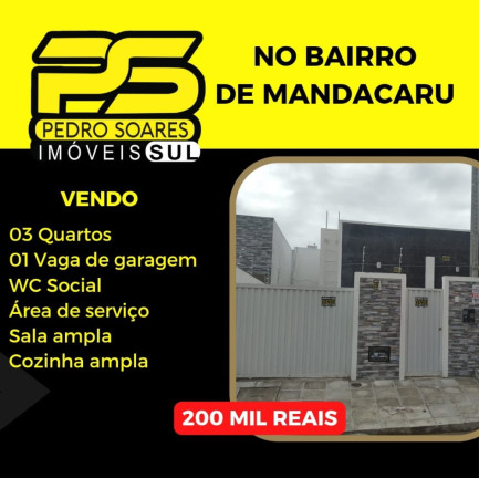 Casa com 3 Quartos à Venda, 70 m² em Alto Do Céu - João Pessoa