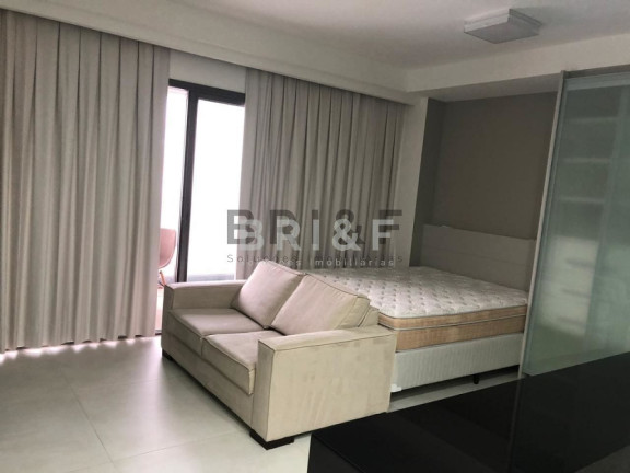 Apartamento com 1 Quarto para Alugar, 42 m² em Brooklin - São Paulo
