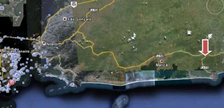 Imagem Terreno à Venda, 48.400 m² em Ponta Negra - Maricá