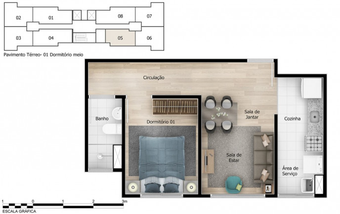 Imagem Apartamento com 2 Quartos à Venda, 44 m² em Usina Piratininga - São Paulo Imagem Apartamento com 2 Quartos à Venda, 44 m² em Usina Piratininga - São Paulo