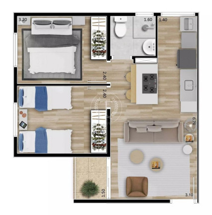 Imagem Apartamento com 2 Quartos à Venda, 42 m² em Vila Nova Bonsucesso - Guarulhos Imagem Apartamento com 2 Quartos à Venda, 42 m² em Vila Nova Bonsucesso - Guarulhos