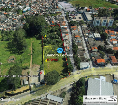 Foto do imóvel Terreno à Venda, 10 m² em Dos Casa - São Bernardo Do Campo