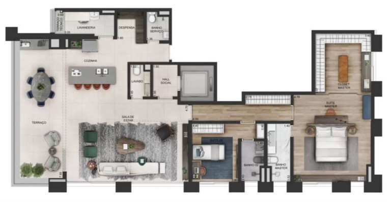 Imagem Apartamento com 3 Quartos à Venda, 366 m² em Vila Nova Conceição - São Paulo