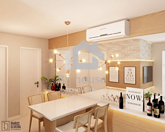 Imagem Apartamento com 2 Quartos à Venda, 53 m² em Vila Curuça - Santo André