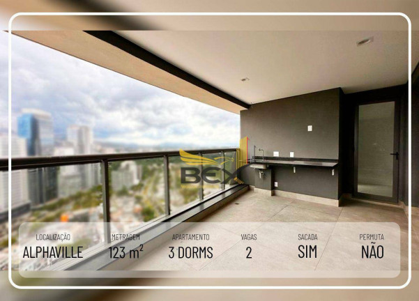 Imagem Apartamento com 3 Quartos à Venda, 123 m² em Alphaville Empresarial - Barueri Imagem Apartamento com 3 Quartos à Venda, 123 m² em Alphaville Empresarial - Barueri