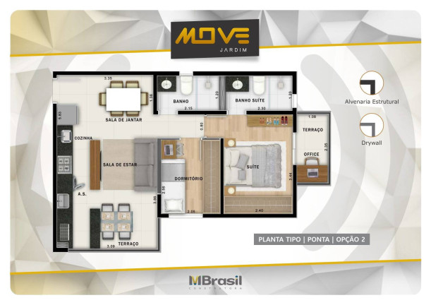 Imagem Apartamento com 2 Quartos à Venda, 49 m² em Jardim - Santo André Imagem Apartamento com 2 Quartos à Venda, 49 m² em Jardim - Santo André