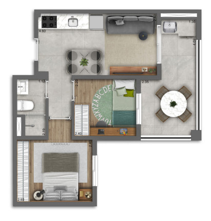 Imagem Apartamento com 2 Quartos à Venda, 39 m² em Campo Belo - São Paulo Imagem Apartamento com 2 Quartos à Venda, 39 m² em Campo Belo - São Paulo