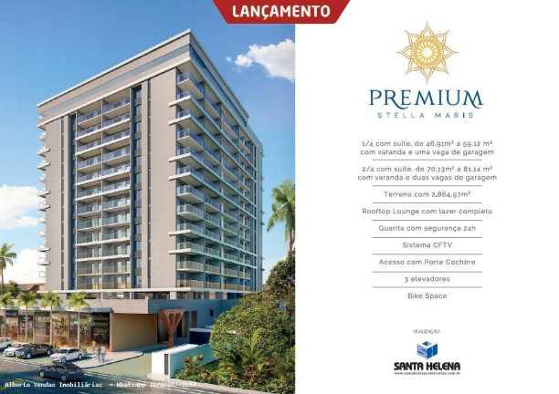 Imagem Apartamento com 2 Quartos à Venda, 70 m² em Stella Maris - Salvador