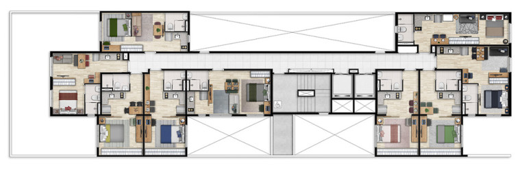 Imagem Apartamento à Venda, 25 m² em Vila Buarque - São Paulo Imagem Apartamento à Venda, 25 m² em Vila Buarque - São Paulo