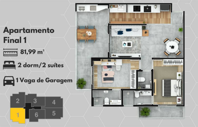 Imagem Apartamento com 2 Quartos à Venda, 82 m² em Mirim - Praia Grande Imagem Apartamento com 2 Quartos à Venda, 82 m² em Mirim - Praia Grande