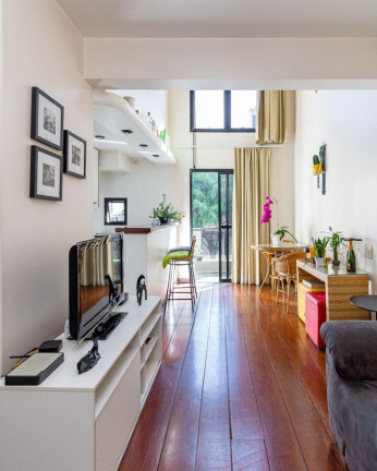 Imagem Flat com 1 Quarto à Venda, 51 m² em Moema - São Paulo Imagem Flat com 1 Quarto à Venda, 51 m² em Moema - São Paulo