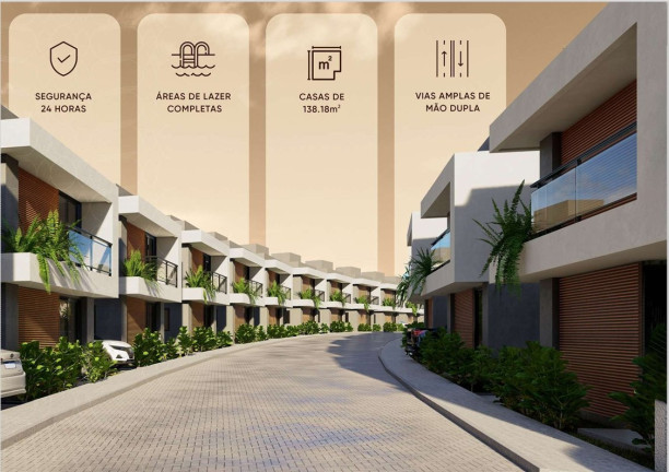 Imagem Casa com 4 Quartos à Venda, 144 m² em Buraquinho - Lauro De Freitas Imagem Casa com 4 Quartos à Venda, 144 m² em Buraquinho - Lauro De Freitas
