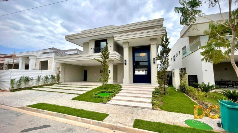 Casa de Condomínio com 4 Quartos à Venda, 393 m² em Condomínio Florais Itália - Cuiabá