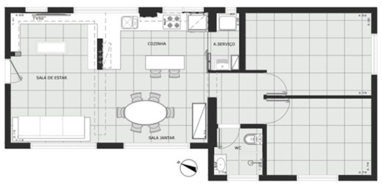 Imagem Imóvel com 2 Quartos à Venda, 73 m² em Itaim Bibi - São Paulo Imagem Imóvel com 2 Quartos à Venda, 73 m² em Itaim Bibi - São Paulo