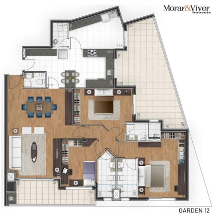 Imagem Apartamento com 3 Quartos à Venda, 146 m² em Juvevê - Curitiba Imagem Apartamento com 3 Quartos à Venda, 146 m² em Juvevê - Curitiba