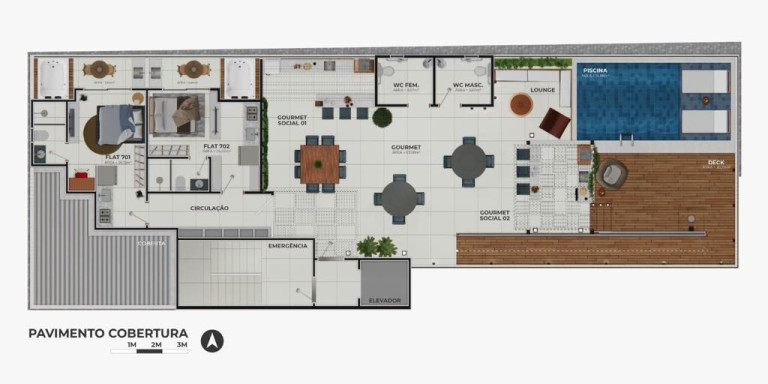 Imagem Apartamento com 1 Quarto à Venda, 28 m² em Jardim Oceania - João Pessoa Imagem Apartamento com 1 Quarto à Venda, 28 m² em Jardim Oceania - João Pessoa