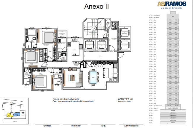 Apartamento com 3 Quartos à Venda,  em Centro - Balneário Camboriú