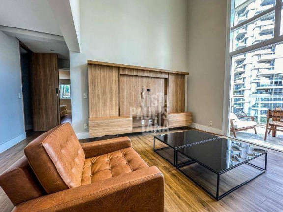 Imagem Apartamento com 1 Quarto para Alugar, 100 m² em Itaim Bibi - São Paulo Imagem Apartamento com 1 Quarto para Alugar, 100 m² em Itaim Bibi - São Paulo