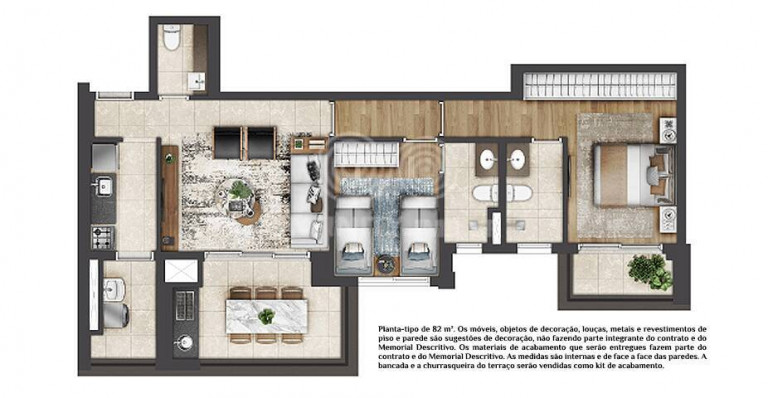 Imagem Apartamento com 2 Quartos à Venda, 82 m² em Brás - São Paulo
