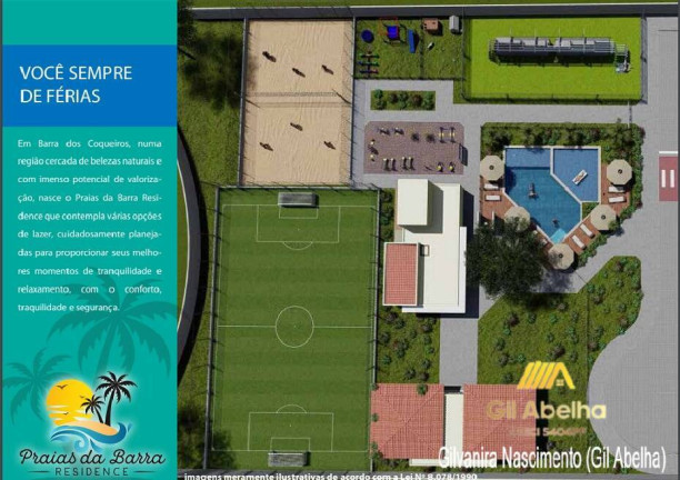Imagem Casa de Condomínio com 2 Quartos à Venda, 53 m² em Capuã - Barra Dos Coqueiros