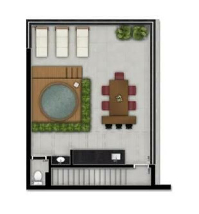 Imagem Cobertura com 2 Quartos à Venda, 162 m² em Itaim Bibi - São Paulo Imagem Cobertura com 2 Quartos à Venda, 162 m² em Itaim Bibi - São Paulo