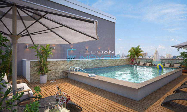 Imagem Apartamento com 2 Quartos à Venda, 56 m² em Aviação - Praia Grande