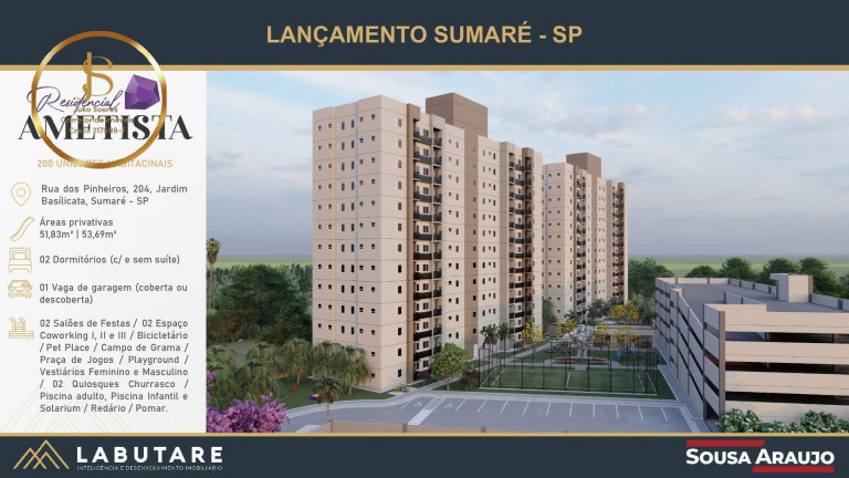 Imagem Apartamento com 2 Quartos à Venda,  em Jardim Nova Esperança Ii - Sumaré