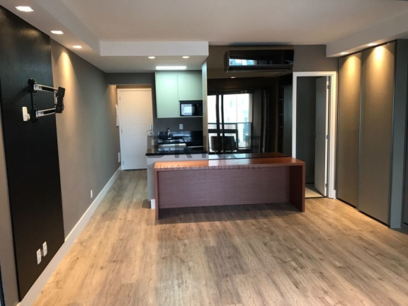 Apartamento com 1 Quarto à Venda ou Locação, 41 m² em Brooklin  - São Paulo