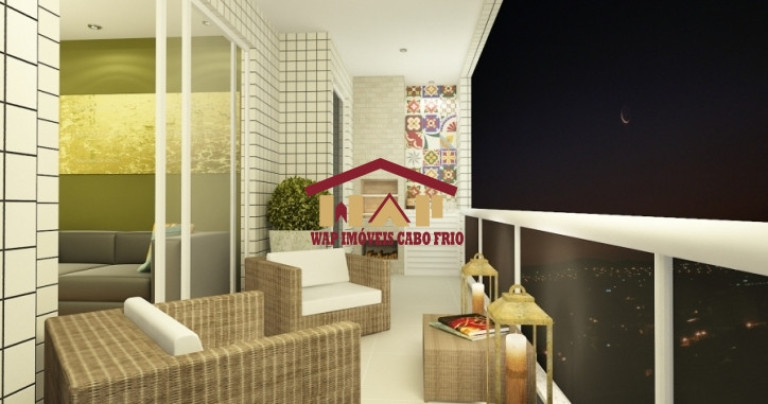 Imagem Apartamento com 1 Quarto à Venda, 76 m² em Braga - Cabo Frio