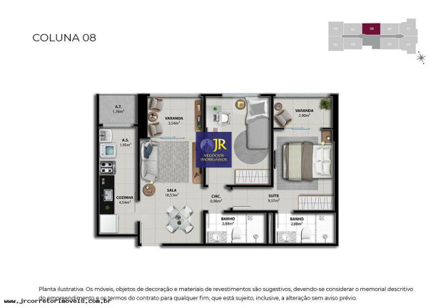 Imagem Imóvel com 2 Quartos à Venda, 59 m² em Jockei De Itaparica - Vila Velha