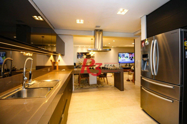 Imagem Apartamento com 3 Quartos à Venda, 232 m² em Aparecida - Santos Imagem Apartamento com 3 Quartos à Venda, 232 m² em Aparecida - Santos