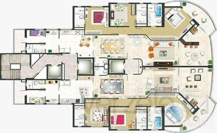 Imagem Apartamento com 3 Quartos para Alugar, 182 m² em Centro - Balneário Camboriú