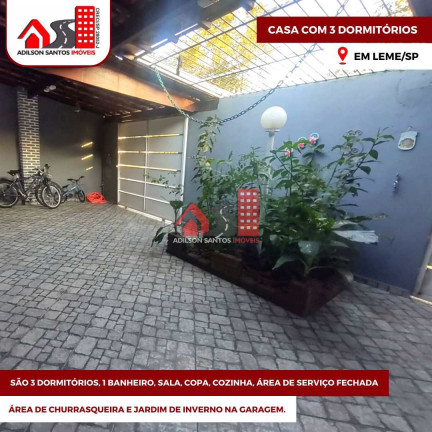 Imagem Casa com 3 Quartos à Venda, 162 m² em Conjunto Habitacional Francisco Coelho - Leme
