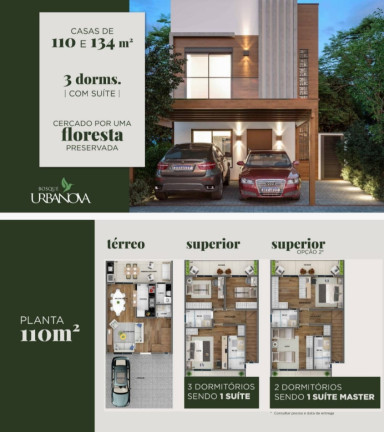 Imagem Casa de Condomínio com 3 Quartos à Venda, 110 m² em Urbanova - São José Dos Campos Imagem Casa de Condomínio com 3 Quartos à Venda, 110 m² em Urbanova - São José Dos Campos