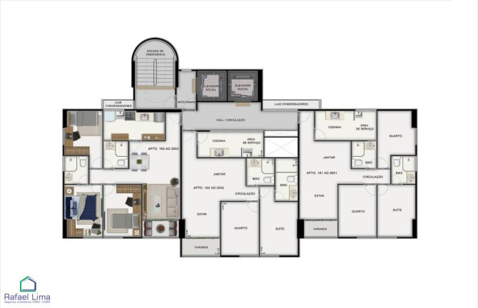 Apartamento à Venda,  em Casa Amarela - Recife