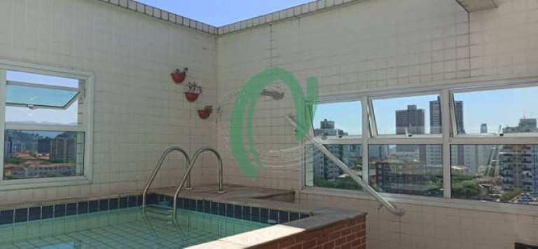 Imagem Cobertura com 3 Quartos à Venda, 208 m² em Marapé - Santos